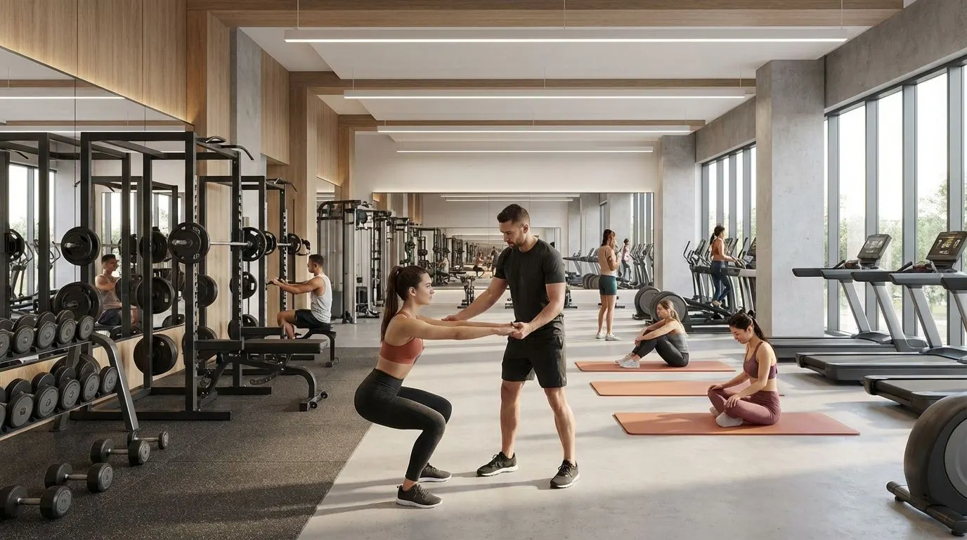 Warum Training im Fitnessstudio langfristig erfolgreicher ist